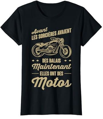 Biker Girl Motarde Cadeau Motocyclette Femme Cool à Moto T-Shirt