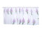 Marvellous Tende per Finestre Piccole, Semitrasparenti per Cucina e Interni, Corte per Bagno, Decorazione (100 * 50 cm)(Viola)