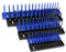 US. Pro 6pcs Metric SAE Socket Rail Tray Rack 1/2 3/8 1/4'' Socket Storage Organiser Set Imperial