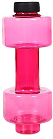 2 Stück Wasser Flasche 0.5L Hantel Trinkflasche Umweltfreundliche Hantelform Trinkflasche Hantel Kessel, Kurzhanteln Wasserflasche Sportflasche Hantel Trinkflaschen Für Sport, Fitness, Trainin , ym
