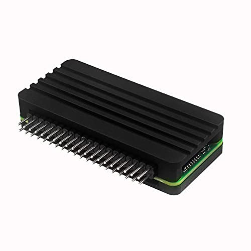 ZkeeShop für Raspberry Pi Zero 2 W Gehäuse Aluminiummit Kühlsäule,Passive Kühlung,Aluminium Kühlkörper (Gebogene Nadel)