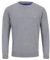 FYNCH-HATTON Feinstrickpullover mit Rundhalsausschnitt Steel / 3XL