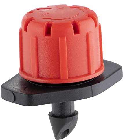 Goteador para Riego por Goteo x50 Unidades | Caudal Constante y Localizado | Ideal para Jardines, Macetas y Huertos | Instalación Rápida y Precisa sin Herramientas | AROZ