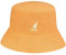 Kangol Frottee Bermuda Bucket Stoffhut Sommerhut Strandhut Sonnenhut Fischerhut (S (54-55 cm) - pastellgelb)