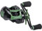 Sougayilang Angelrolle Baitcast, Baitcast-Angelrollen mit 9 + 1BB, magnetisches Bremssystem, Guss, schwarz, links