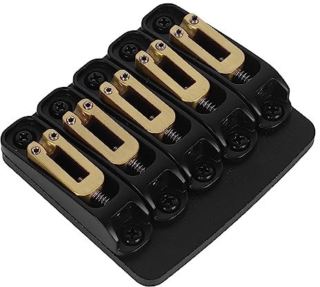 Pont de Basse à 5 Cordes, Pont de Guitare à 5 Cordes, Ponts de Basse Noirs et Pièces de Pont