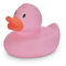 ISABELLE LAURIER - Jouet de Bain pour bébé et Enfant - 100% étanche - Canard de Bain Enfant XXL - Rose