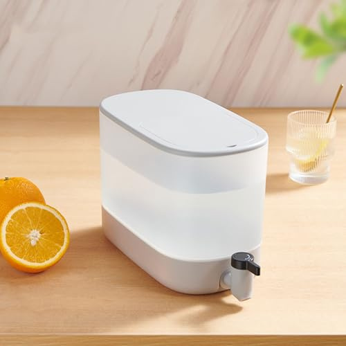 4L Getränkespender Mit Wasserhahn Getränkespender Limonadenspender Für Kühlschrank Kaltgetränkekessel Obstteekanne Saftspender, Wasserspender