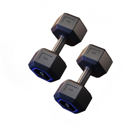 MAGIC SELECT Set Mit 2 Hanteln, PVC Und Sandeisen, Gewichte Für Das Fitnessstudio, rutschfeste Hanteln, Ideal Für Krafttraining Und Heim-Fitnessstudio, Ergonomische Fitnessgewichte.