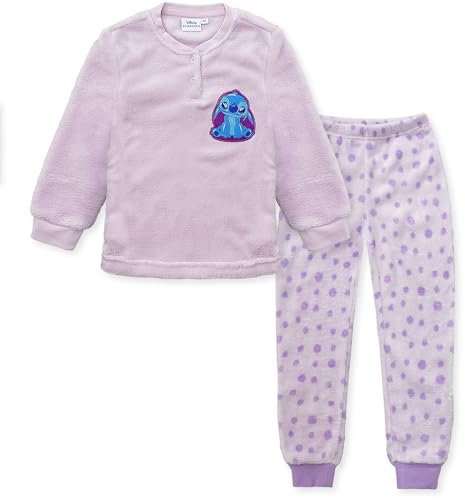 Pigiama Disney Lilo e Stitch in Pile Invernale Bambina 10 Anni 6988