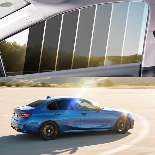 ARANA Auto-tönungsfolie, 762cm x 92cm, 15% VLT keramische Automobil-Universal-scheibentönungsfolie, UV-Sonne-Hitze-Blockierung Sichtschutz für Haus-Pkw und LKW