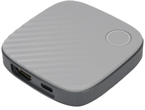 Tosuny Drahtloser HDMI Display Dongle Adapter, unterstützt Airplay/DLNA/Miracast, 2,4G/5G, 4K, Streaming von Video/Audio vom Smartphone/Laptop auf HDTV/Moni Tor/Projektor
