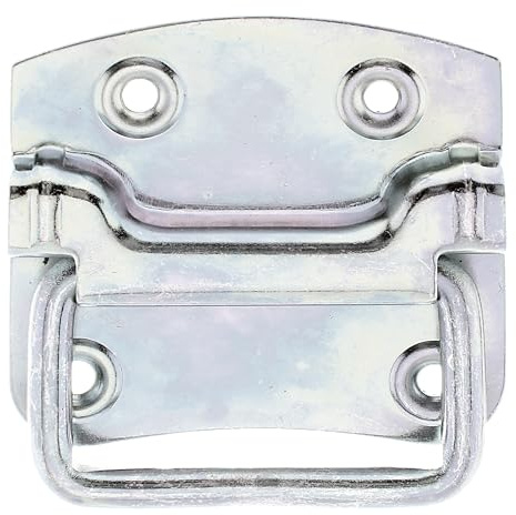 Alberts 347505 Kistengriff | galvanisch verzinkt, dickschichtpassiviert | 80 x 74 mm
