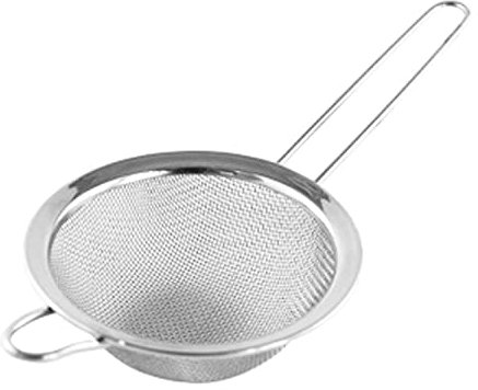 7cm Tea Strainer Fine Mesh Stainless Steel Small SEIVE Hooked End Filter Infuser Colander Drainer