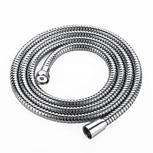 Tendance evideco Moderne Edelstahl Flexible Dusche Schlauch, Edelstahl, Chrome, 150 x 30 x 30 cm