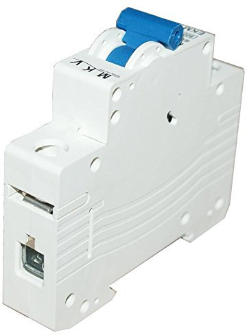 MKV Leitungsschutzschalter Sicherungsautomat 1 Pol. Sicherung LSS LS Schalter Schutzschalter (1-polig, 50, Ampere)