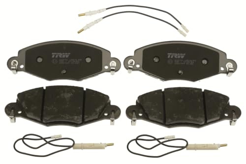 TRW GDB1449 Brake Pad Set of 4 Compatible for Citroen C5 I (DC_) 2001-2005 Front Axle and Other Vehicles