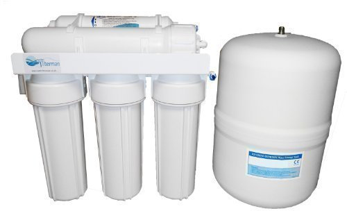 Reverse Osmosis Water Filter System - 5 Stage Complete system with 12L Tank + fittings