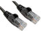 World of Data 30m BLACK Network Cable - CAT5e (enhanced) / RJ45 / Ethernet/Patch/LAN/Router/Modem / 10/100