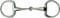 Sprenger - einfach gebr. Olivenkopftrense Edelstahl, 16mm