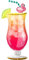 Amscan 37115-01 Geburtstagsballons Flamingo Tropische Getränkeform Folienballons – 1 Stück, 41