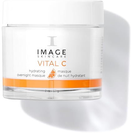 Image Skincare Vital C Hydrating Overnight Maske 57 g – Feuchtigkeitsspendende Nachtmaske mit Vitamin C, regeneriert die Haut über Nacht, beruhigt trockene Haut und verbessert die Hautstruktur