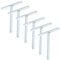 Budget Lock Taper T Tee Bar Key for Loft Hatch, Access Panel, Metal Door, Coach Builder Horse Box - Spare Metal Key (5)