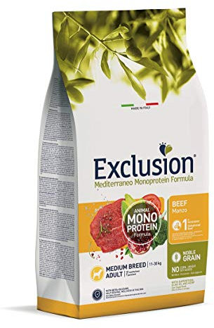 Exclusion Mediterraneo Noble Grain Adult Rind medium 12 kg