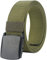 LionVII Gürtel für Herren Tactical Military Nylon mit Kunststoffschnalle 130cm (Armeegrün)
