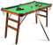 Billardtisch Klappbar Folding Billiardtisch Pooltisch Snooker Tischspiel (Grün)