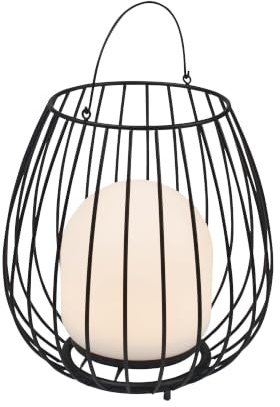 Nordlux mobile Tischlampe Jim To Go schwarz IP54 mit Akku