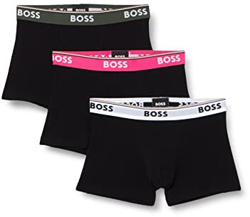 BOSS Men's 3P Power Trunk, Open Miscellaneous980, S (3er Pack)
