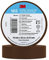 3M Temflex Cinta eléctrica de vinilo 165, marrón, 19 mm x 25 m, 10 rollos