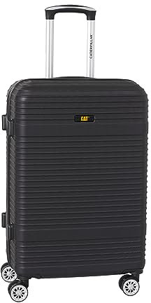 CAT Alexa Hartschalen - ABS Trolley Koffer - Reisekoffer - TSA - Schwarz | Größe 20, 24, 28 (20 / 39L)