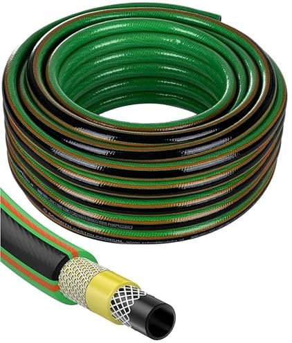 SCHMITH Premium Gartenschlauch 1/2 Zoll 5-lagig 50m Bewässerungsschlauch Wasserschlauch