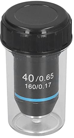 40X High Magnification Objective, 40X Achromatic Microscope Objective Lens High Magnification 20.2mm Thread for Compound Magnifier Supplies, Tools