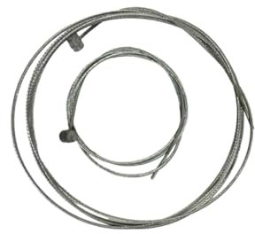 AARNAV 2 Pieces Bike Brake Cable, Universal Standard Inner Brake Cable Front and Rear Inner Cabler Bicycle Brake Cable for Road Bike/Mountain Bike/MTB