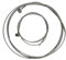 AARNAV 2 Pieces Bike Brake Cable, Universal Standard Inner Brake Cable Front and Rear Inner Cabler Bicycle Brake Cable for Road Bike/Mountain Bike/MTB