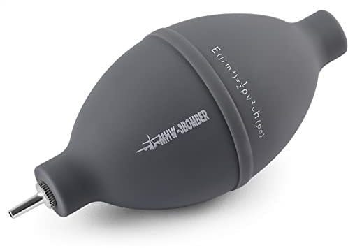 MHW-3BOMBER Air Blower, PVC Silicone Dust Blower, Coffee Grinder Cleaning Tool, Dust Cleaner for Camera, Keyboard, Watch, Electronics Powerful, Coffee CleaningTool, Lens Blower AB5820-OS
