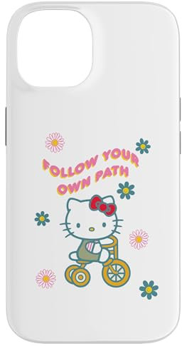 Hülle für iPhone 14 Folge deinem eigenen Weg mit Hello Kitty