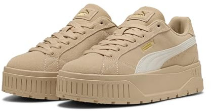 PUMA Karmen II, Weiblich Sneaker, Light Sand-Alpine Snow-PUMA Gold,