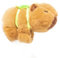 XPJBKC Capybara Kuscheltier, Capybara Plüschtier Schnapparmband Kinder, Snap Armband Geschenke, Capybara Plüschtier Klatscharmband Kinder Kleine Mitbringsel für Jungen & Mädchen (Mit Schildkröten)