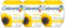 Coloreria Italiana Grey - Tinte para tejidos y prendas en la lavadora, amarillo girasol, 3 paquetes de 350 g