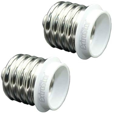 2 Pezzi Adattatore Da E40 A E27, Portalampade, Adattatori e Convertitore
