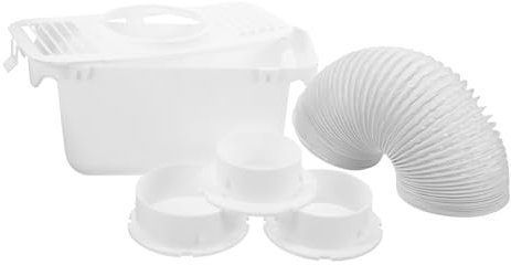 OSALADI Indoor Dryer Vent Kit for Electric Dryer Vent Connector Hose Connection and Accessories for Laundry Setup