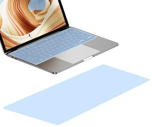 Silicone Laptop Keyboard Covers - Waterproof Dust Protection for 12 to 14 Inch Laptops | Ultra-Thin Keyboard Cover with Numbers, and Flexible