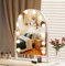 ZL ZELing Miroir de courtoisie avec éclairage Miroir de Maquillage avec éclairage 12 Ampoules graduables Miroir de Maquillage éclairé Hollywood Détachable 3 Modes d'éclairage de Couleur