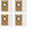 Cecotec Lot de 4 sacs à poussière de rechange pour aspirateur robot Conga 7490/7290
