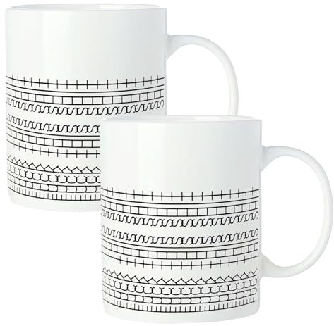 Explcior Fuck This Shit Mug, Hidden Tea Cup, 10oz Hidden Message Coffee Mug, Novelty Creativity Funny Ceramic Coffee Lover Gift, Unique Humor Adult Drink Cup for Work Bestie,Friend,Coworker(2pcs)