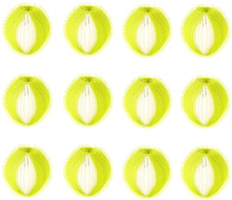 Ruvan 12 Pcs Reutilizable Bolas Quita Pelos Mascota, para Recoger Pelos de Mascotas o Pelusas de Tela en Lavadoras